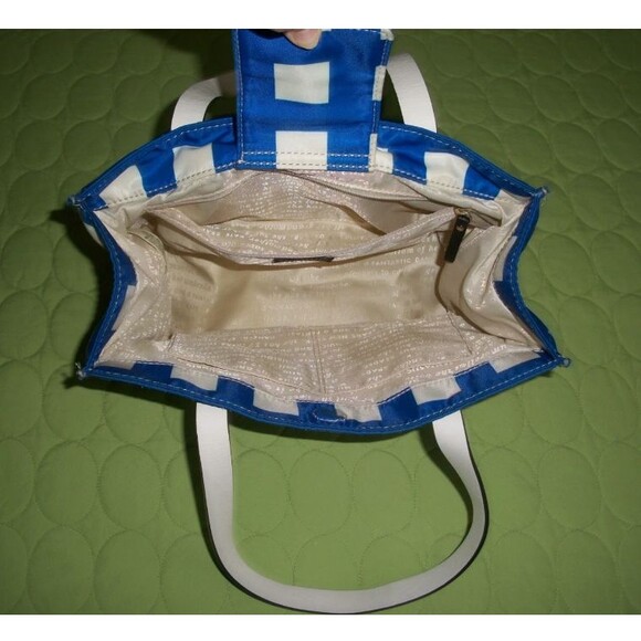 Kate Spade STORYBOOK Blue Elise Berry Tote EUC - Picture 9 of 16